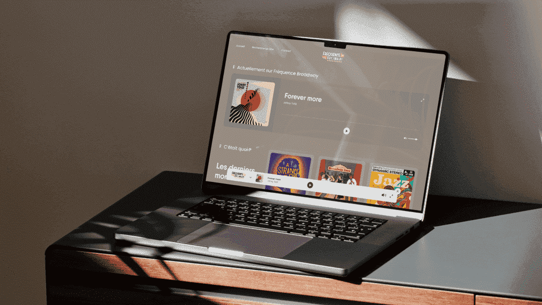 Fréquence Broadway - Mockup