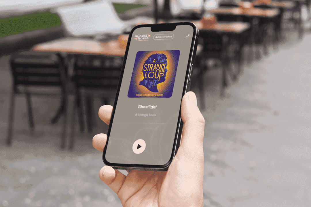 Fréquence Broadway - Mockup Laptop